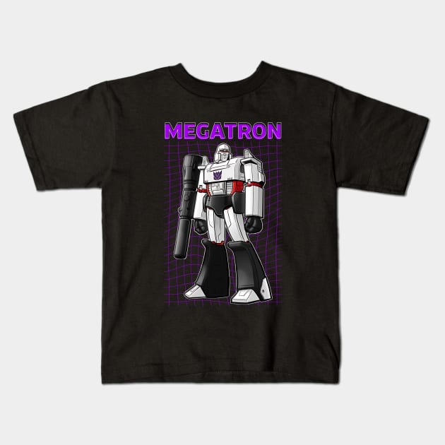 Transformers Megatron Kids T-Shirt by Maskumambang